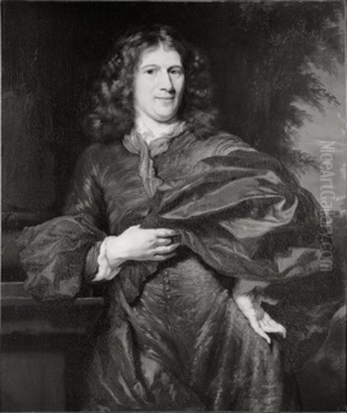 Portret van Paulus Voet van Winssen (1651-1720) Oil Painting by Nicolaes Maes