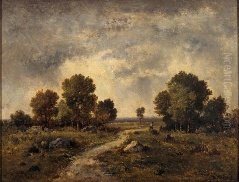 Paysage Oil Painting by Narcisse Virgilio Diaz