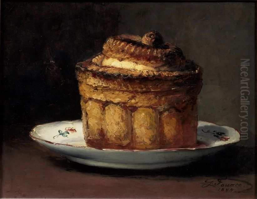 Le pate en croute Oil Painting by Guillaume Fouace Le pate en croute Oil Painting by Guillaume Fouace