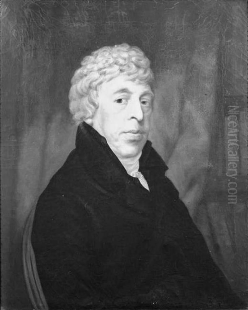 Portrait of Philips Ram ( -1817) Oil Painting by Pieter Christoffel Wonder