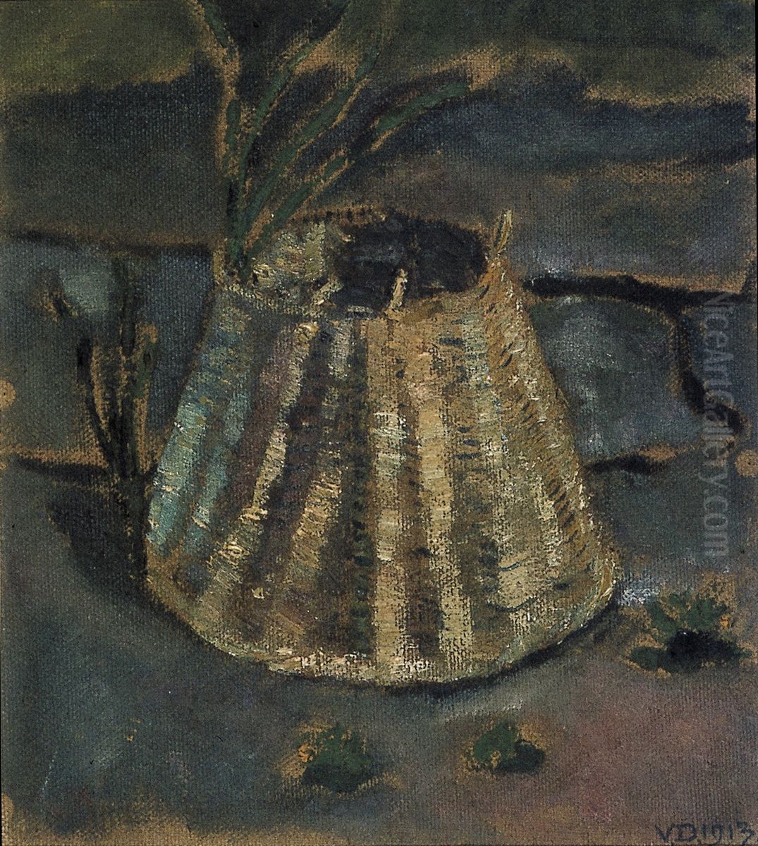 The discarded basket Oil Painting by Theo van Doesburg The discarded basket Oil Painting by Theo van Doesburg