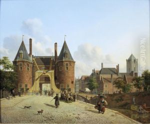 View of the Weerdpoort in Utrecht