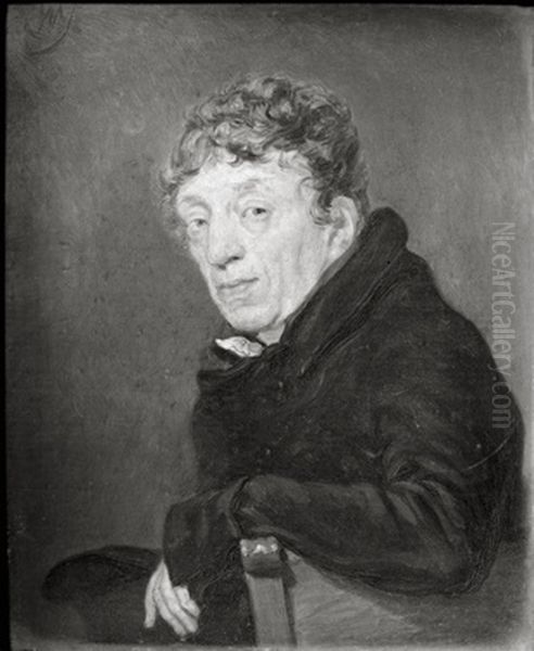 Portret van Anthonie Jan van Mansvelt (1757-1829) Oil Painting by Pieter Christoffel Wonder