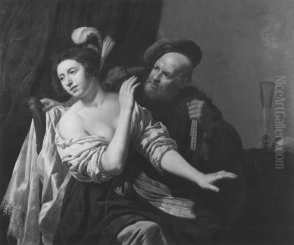 The Rejected Offer Oil Painting by Jan Van Bijlert