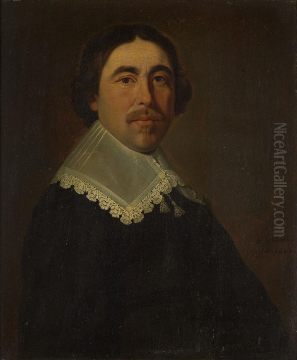 Portret van een man Oil Painting by Abraham Willaerts