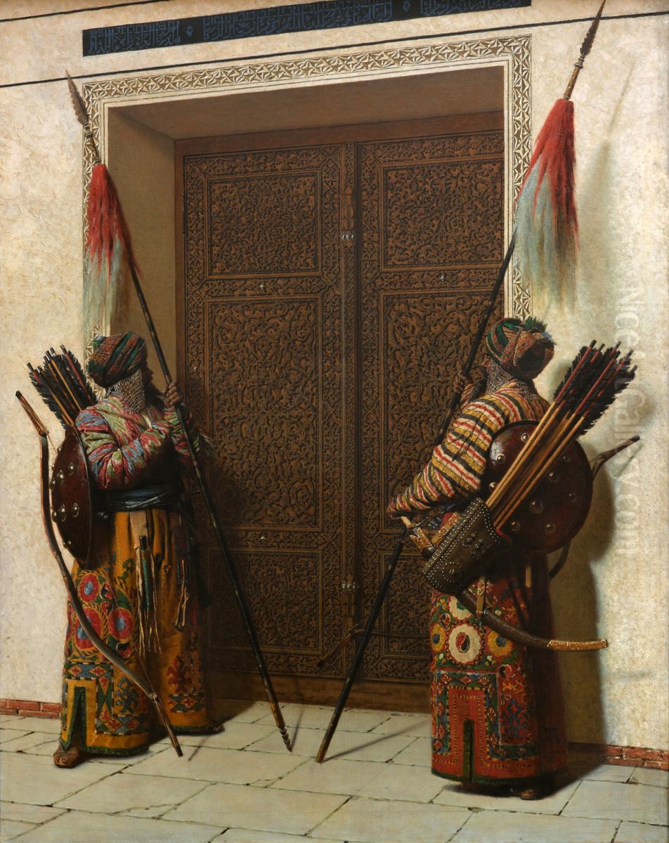 Timur's (Tamerlan's) doors Oil Painting by Vasily Vereshchagin