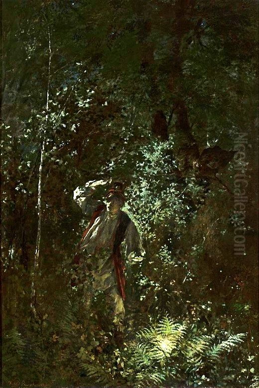 Saint John's Eve Oil Painting by Witold Pruszkowski