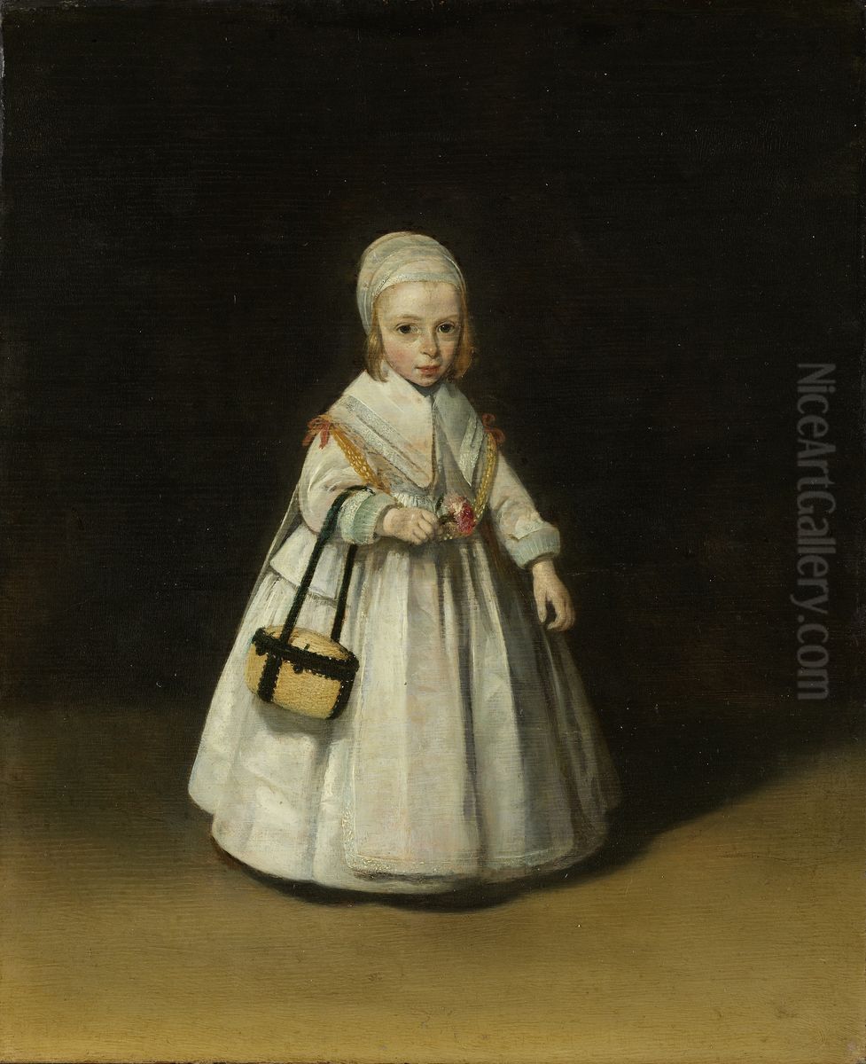Helena van der Schalcke Oil Painting by Gerard Ter Borch Helena van der Schalcke Oil Painting by Gerard Ter Borch