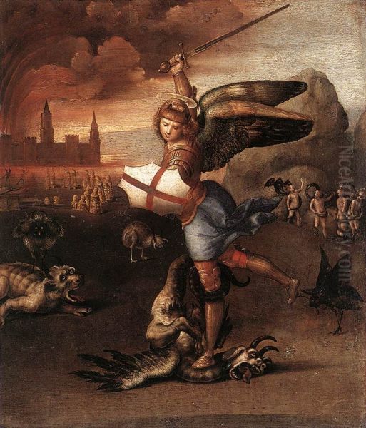 San Miguel Oil Painting by Raphael
