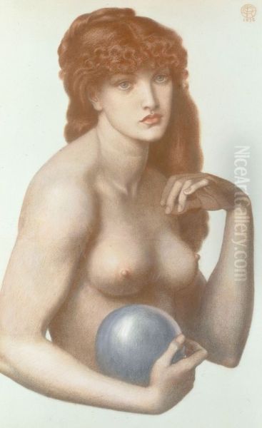 Madonna Pietra Oil Painting by Dante Gabriel Rossetti