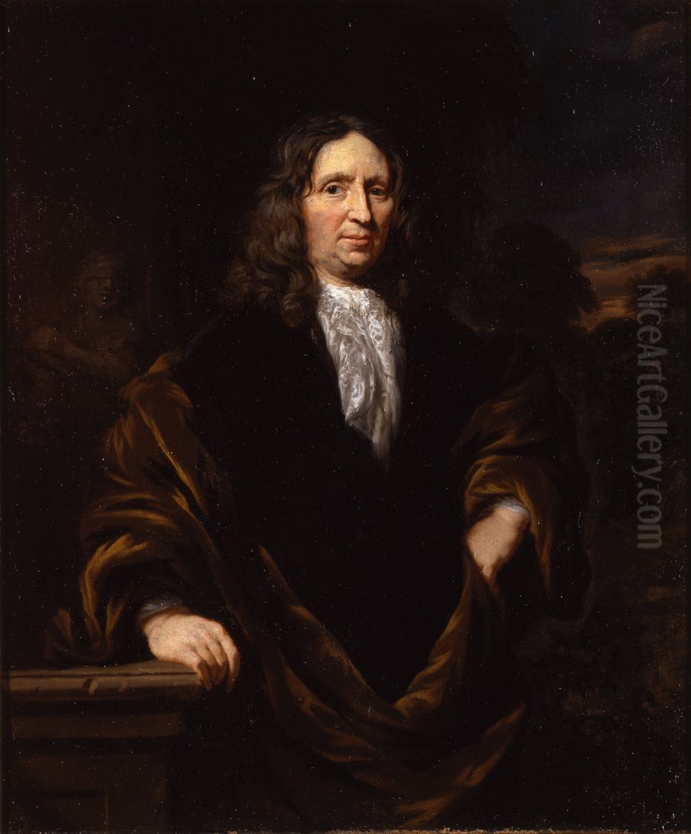 Portrait of an unknown man Oil Painting by Nicolaes Maes