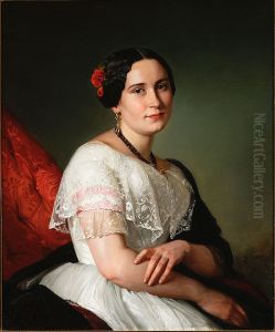 Portrait of Katarzyna Jahn, artist's sister