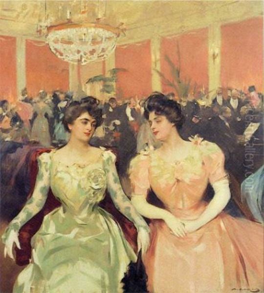 Sala de descans Oil Painting by Ramon Casas