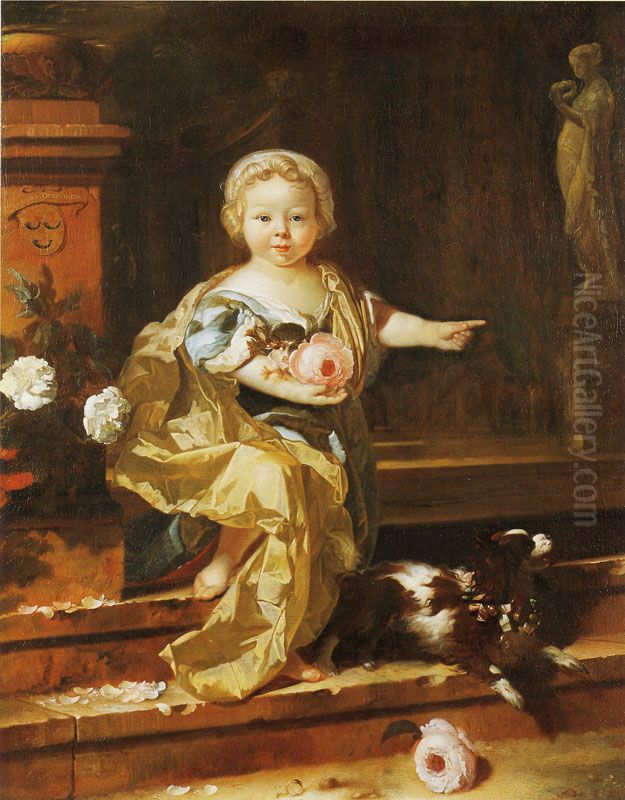 Cunera Oltshoorn Oil Painting by Adriaen Van Der Werff