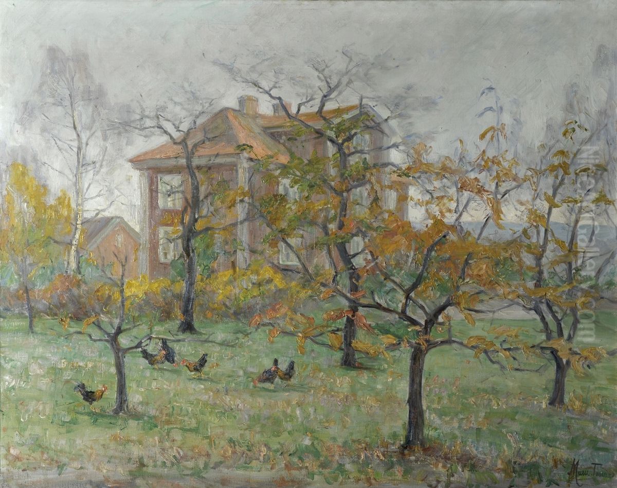 Brochmannshaugen Oil Painting by Marie Tannaes
