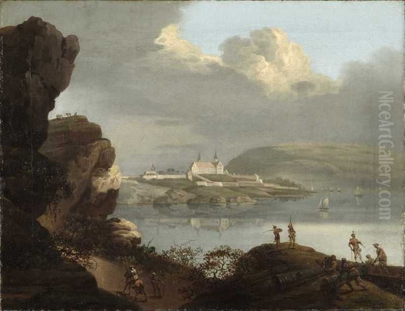 Akershus Oil Painting by Christian August Lorentzen