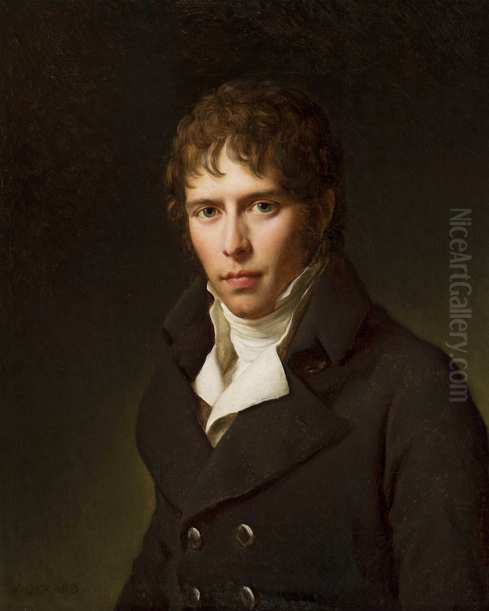 Portrait of Stanislaw Mniszek Oil Painting by Francois Gerard