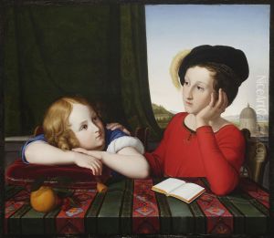 Childhood portrait of Wienczyslaw Potocki and Konstanty Potocki