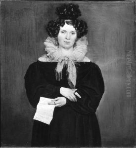 Portrait of Amalie von Bassewitz Portrait of Amalie von Bassewitz