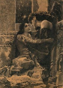 Tamara and Demon. Ill to Lermontov's poem