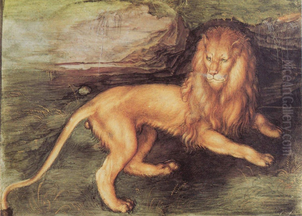Lowe Oil Painting by Albrecht Durer