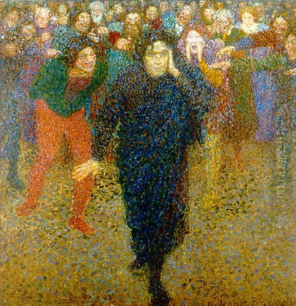 Talent and the crowd Oil Painting by Yeghishe Tadevosyan
