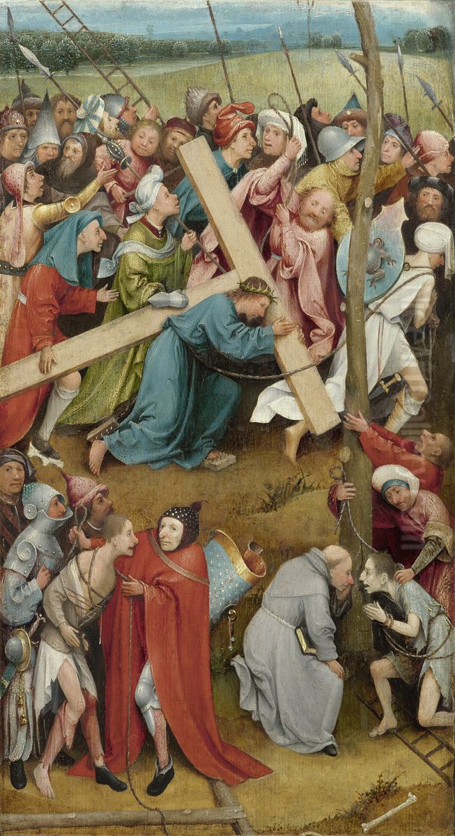 Christ Carrying the Cross Oil Painting by Hieronymous Bosch