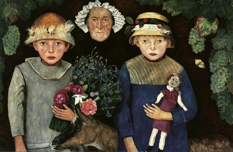 Vita brevis, ars longa. Oil Painting by Tadeusz Makowski Vita brevis, ars longa. Oil Painting by Tadeusz Makowski