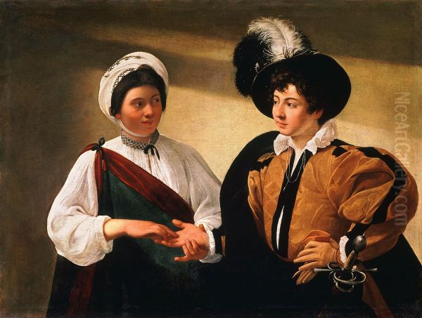 The Fortune Teller Oil Painting by Caravaggio