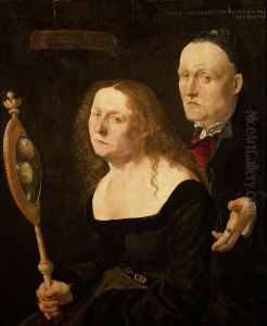 The painter Hans Burgkmair and his  wife Anna, born Allerlai