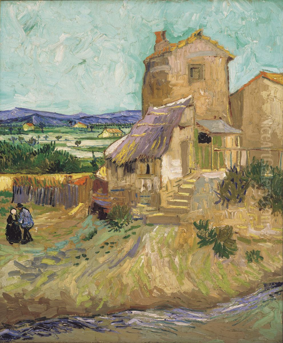 La maison de La Crau (The Old Mill) Oil Painting by Vincent Van Gogh