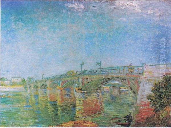 Das Restaurant de la Sirene in Asnieres Oil Painting by Vincent Van Gogh
