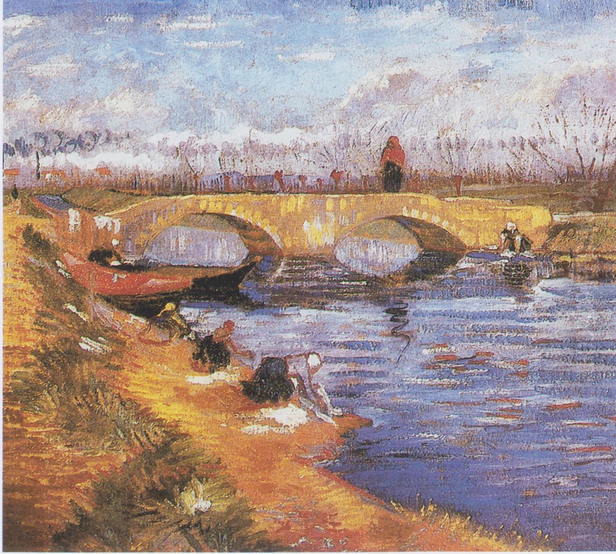 Pont de Gleize bei Arles Oil Painting by Vincent Van Gogh
