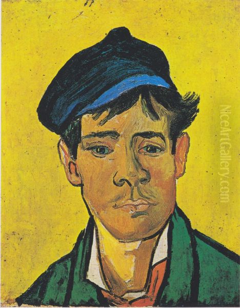 Young man with cap Oil Painting by Vincent Van Gogh