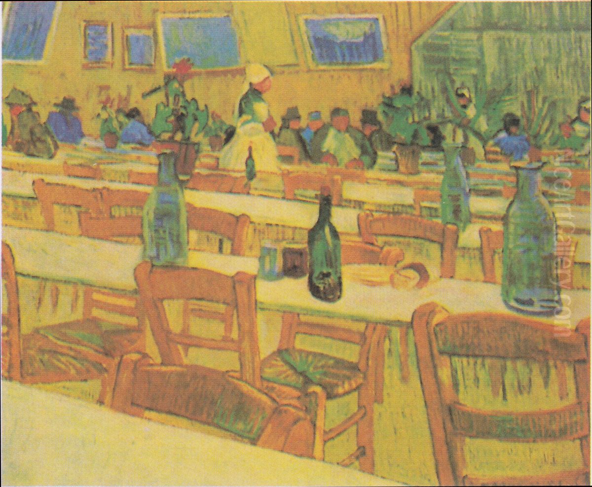 The Restaurant Carrel in Arles Oil Painting by Vincent Van Gogh