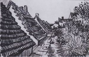 Gasse in Saintes-Maries