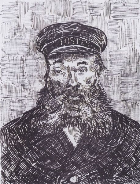 Portrait of Josepf Roulin Oil Painting by Vincent Van Gogh