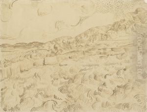 The Enclosed Wheatfield After a Storm
