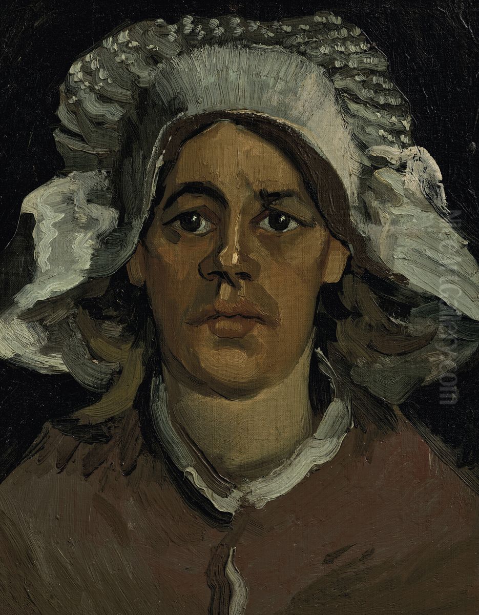 Gordina de Groot, Head Oil Painting by Vincent Van Gogh