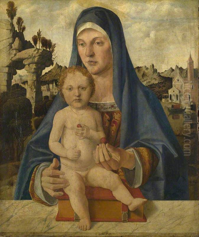 The Virgin and Child Oil Painting by Bartolomeo Montagna