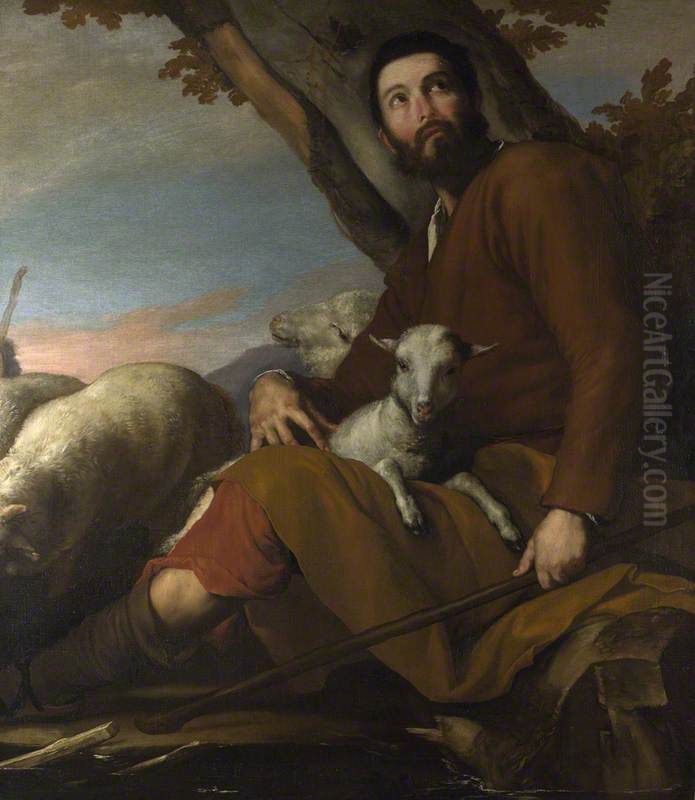 Jacob with the Flock of Laban Oil Painting by Jusepe de Ribera