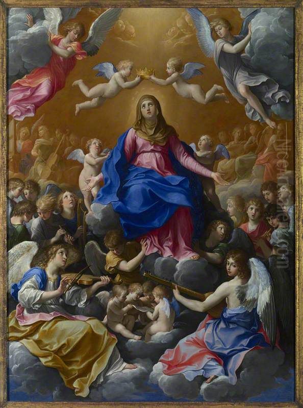 The Coronation of the Virgin Oil Painting by Guido Reni