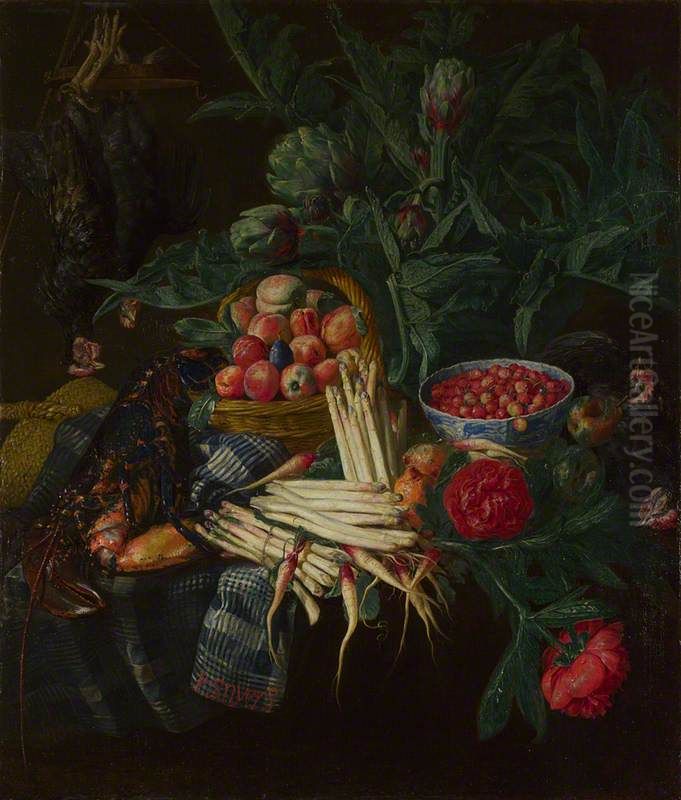 A Still Life Oil Painting by Pieter Snyers