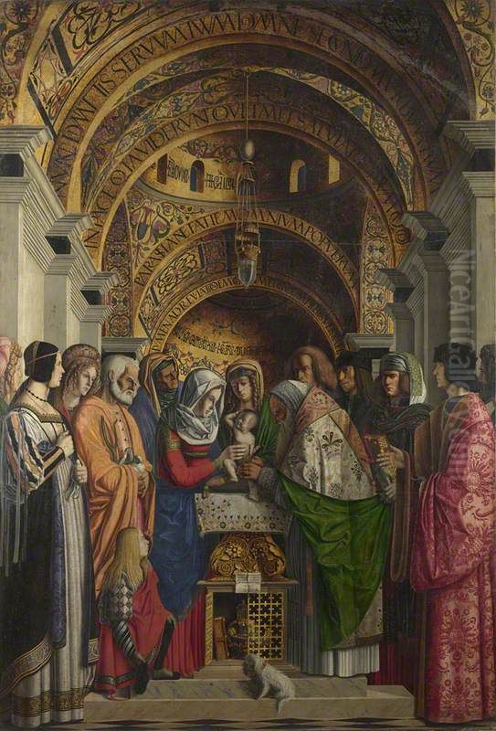 The Circumcision Oil Painting by Marco Marziale