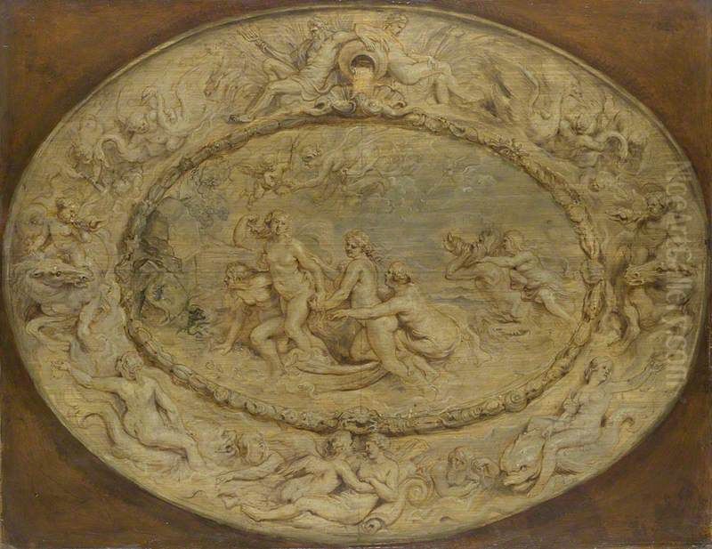 The Birth of Venus Oil Painting by (studio of) Rubens, Peter Paul