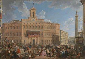 The Lottery in Piazza di Montecitorio