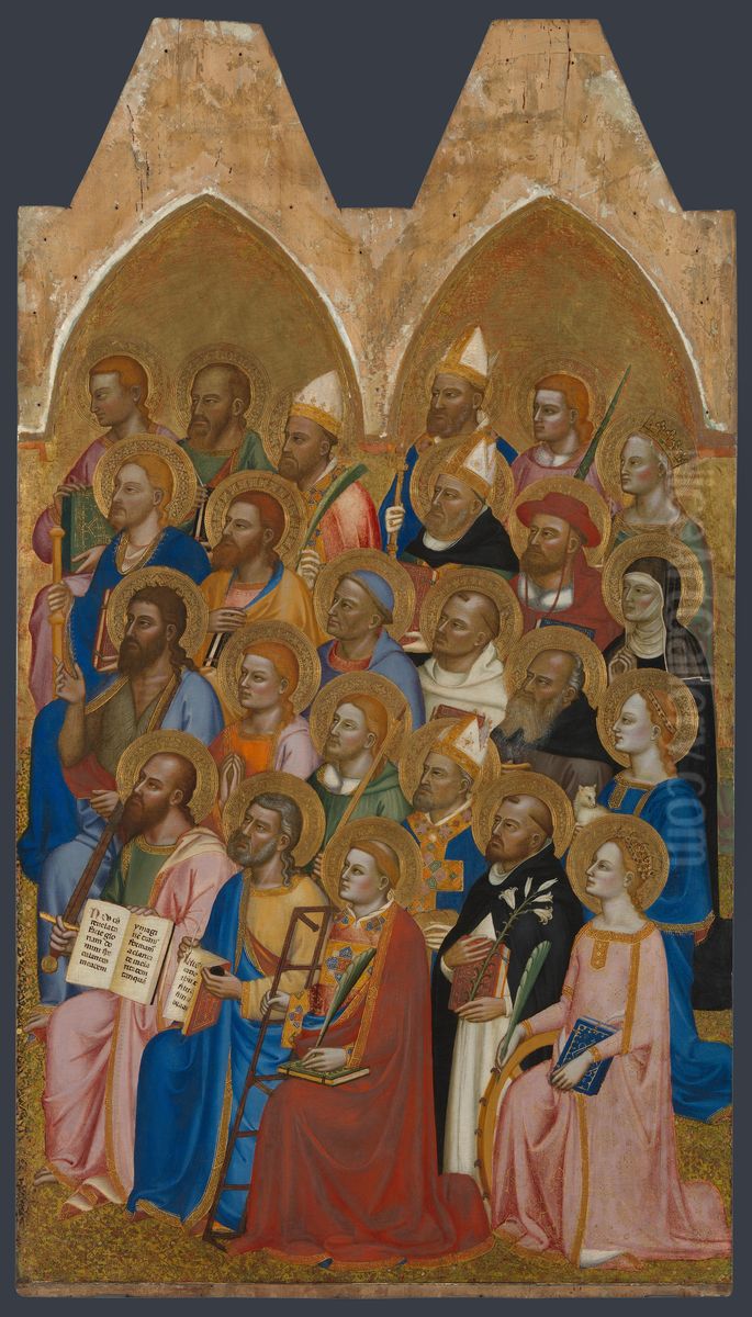 Right Main Tier Panel Oil Painting by Jacopo di Cione