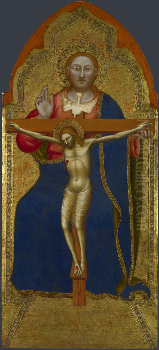 Polyptych San Pier Maggiore Oil Painting by Jacopo di Cione