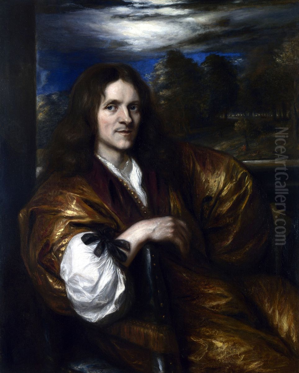 Self-portrait Oil Painting by Jan Lievens