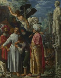 Der Heilige Laurentius vor seinem Martyrium